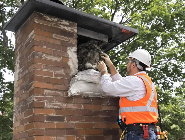 Humane removal of debris and animals by Southborough Chimney Sweep in Southborough, MA