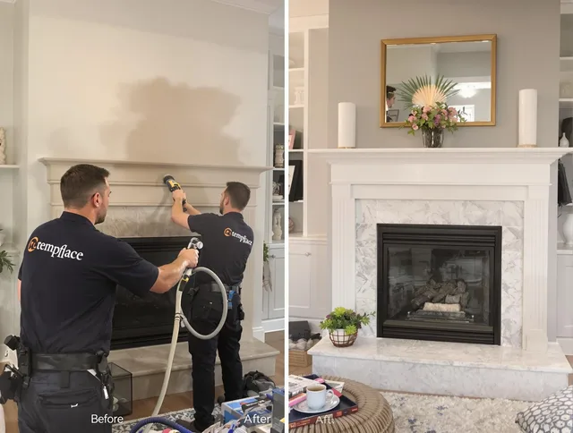 Professional soot removal by Southborough Chimney Sweep team in Southborough, MA